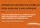 Posicionamento público: para além das 2.400 horas