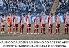 Náutico dá adeus ao sonho do acesso à série B