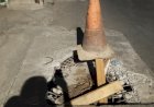 Moradores do Recife denunciam falta de iluminação e buraco perigoso na Estrada Sítio dos Pintos