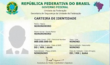 Pernambuco divulga calendário para emissão da nova carteira de identidade nacional