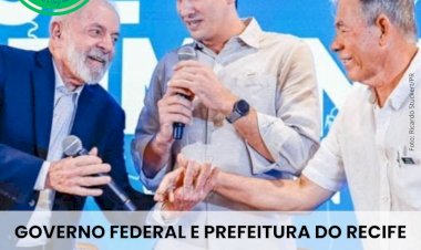 Prefeitura do Recife e Governo Federal assinam Ordem de Serviço de 18 obras de encostas que vão beneficiar cerca de 3 mil pessoas