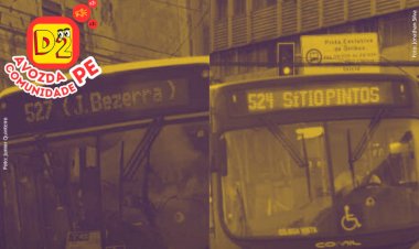 Pesquisa revela apoio popular para o retorno da linha 527 e o reforço da linha 524 de ônibus no Recife