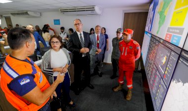 Vice-governadora Priscila Krause monitora ações preventivas após chuvas em Pernambuco