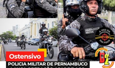 PM de Pernambuco lança Operação Asas de Aço com reforço no patrulhamento motorizado