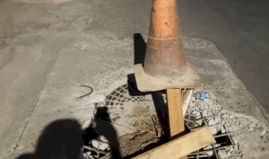 Moradores do Recife denunciam falta de iluminação e buraco perigoso na Estrada Sítio dos Pintos